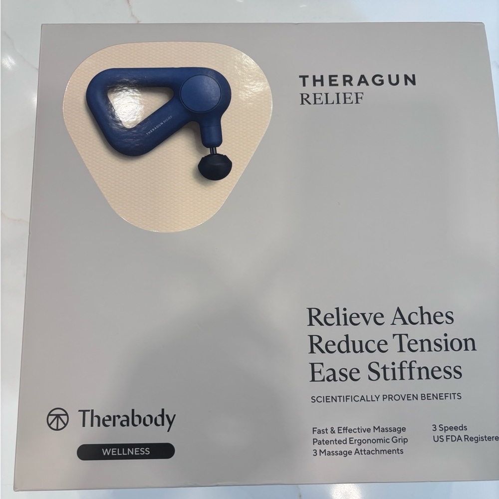 Theragun Relief Blue NIB - Picture 3 of 7